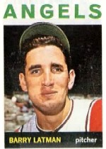 1964 Topps Baseball Cards      227     Barry Latman